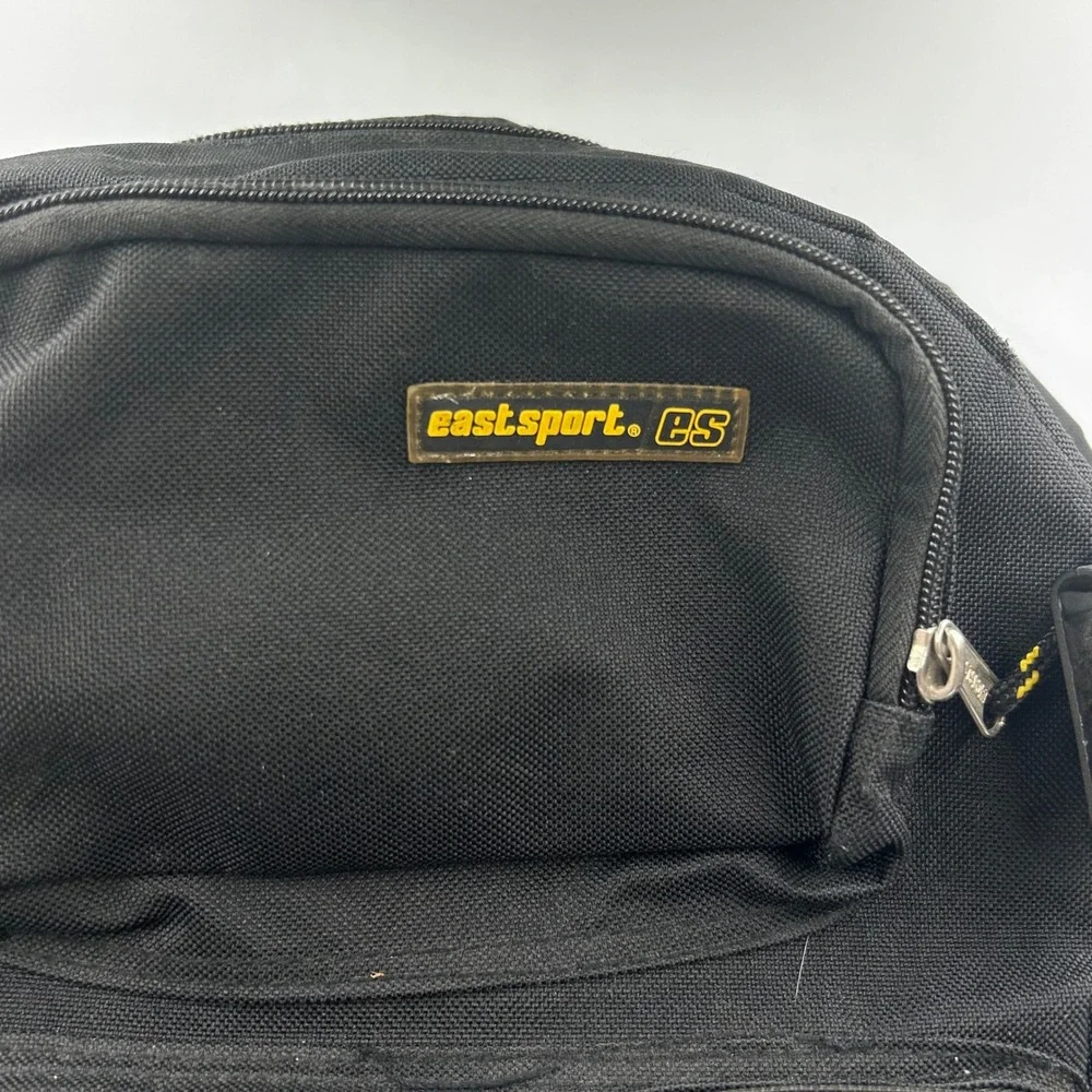 EastSport Air Pack Backpack Black Large Multi-Pocket‎ Utility 19 T x 14 W x 6 D